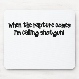 Funny rapture mouse pad