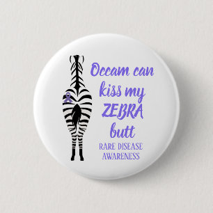 Funny Rare Disease Awareness 2 Inch Round Button