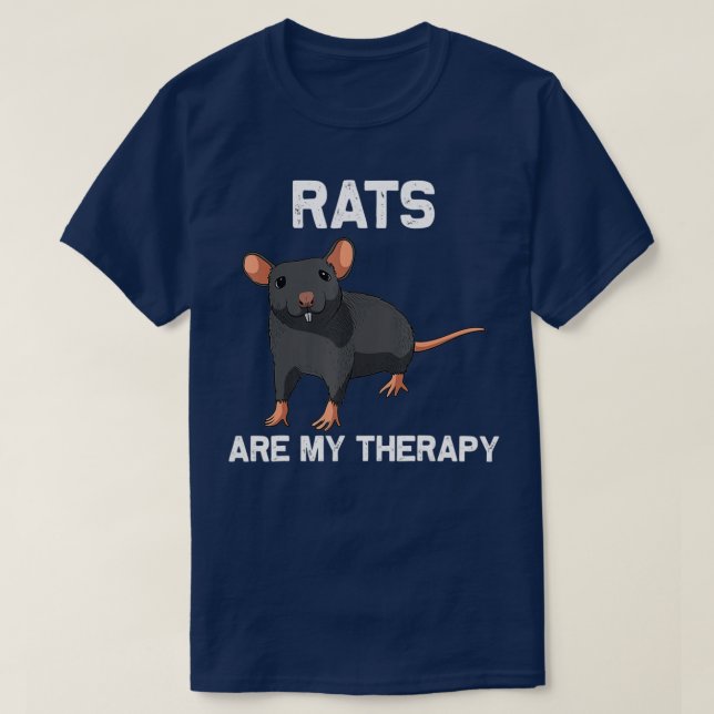 Funny Rat Gift For Men Women Street Mouse Mice Pet T-Shirt (Design Front)