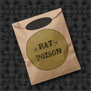 Funny Rat Poison Favour Bag