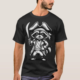 Funny Rate Raccoon  T-Shirt