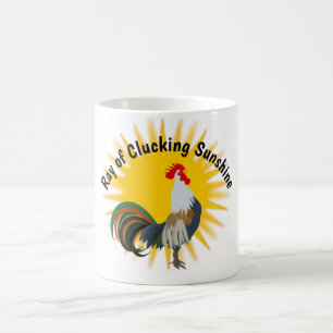 Funny Ray Of Sunshine Rooster Coffee Mug