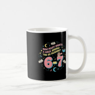 Funny Reading 67 Six Seven Meme English Teacher Bo Coffee Mug