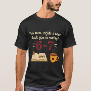 Funny Reading 67 Six Seven Meme English Teacher Bo T-Shirt