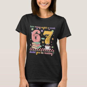 Funny Reading 67 Teacher Six Seven Reading 6 7 Boo T-Shirt