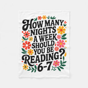 Funny Reading 6 7 Six Seven Meme Englieacher Book  Fleece Blanket