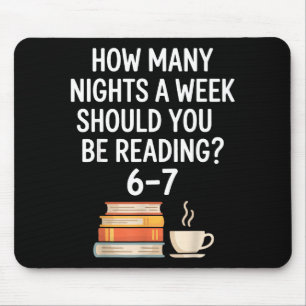 Funny Reading 6 7 Six Seven Meme Englieacher Book Mouse Pad
