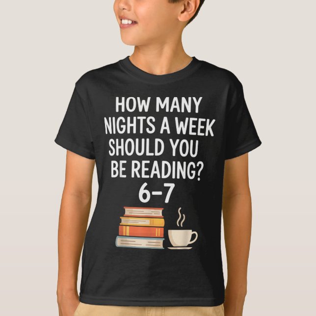 Funny Reading 6 7 Six Seven Meme Englieacher Book  T-Shirt (Front)