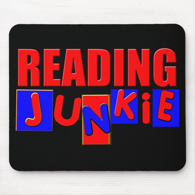 funny reading mouse pad (Front)
