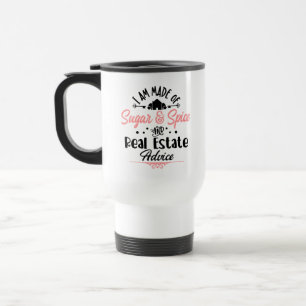 Funny Real Estate Agent Gift Home Broker Realtor Travel Mug