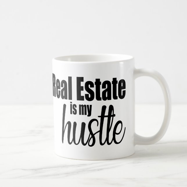 Funny Real Estate Agent House Broker Realtor Gift Coffee Mug (Right)