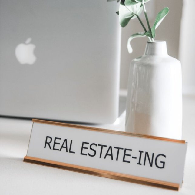 Funny Real Estate-ing Name Plate | FOR AGENTS (Creator Uploaded)
