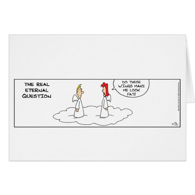 Funny Real Eternal Question (Front Horizontal)