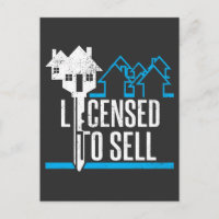 Funny Realtor Licensed to Sell Real Estate Agent