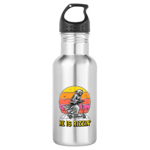 Funny Reaper Scooter Vintage Sunset Shirt Design_1 532 Ml Water Bottle