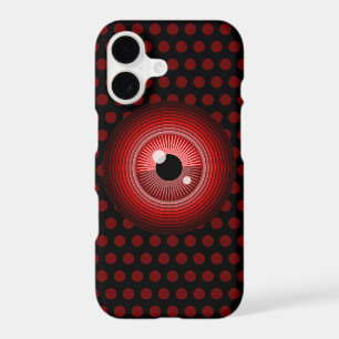Funny Red Black Evil Devil OEil Magique
