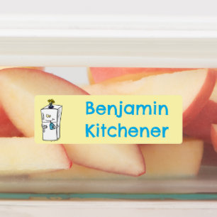 Funny refrigerator cartoon personalized