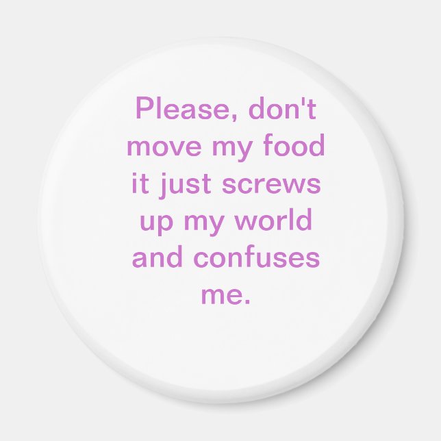 Funny Refrigerator Magnet (Front)
