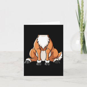 Funny reindeer brown deer christmas xmas animal card