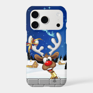 Funny Reindeer Peeking Christmas Meme 