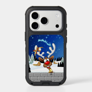Funny Reindeer Peeking Christmas Meme 