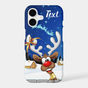Funny Reindeer Peeking Christmas Meme