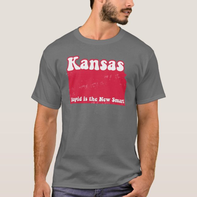 Funny Rejected Slogan Kansas State Tee (Front)