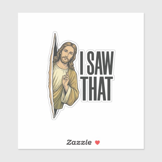 Funny Religious I Saw That Vintage (Sheet)