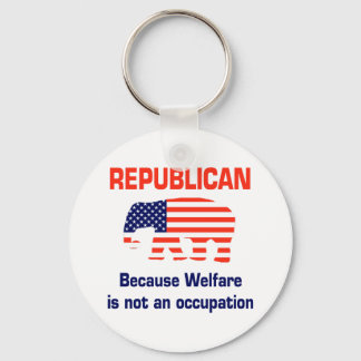 Funny Republican - Welfare Keychain