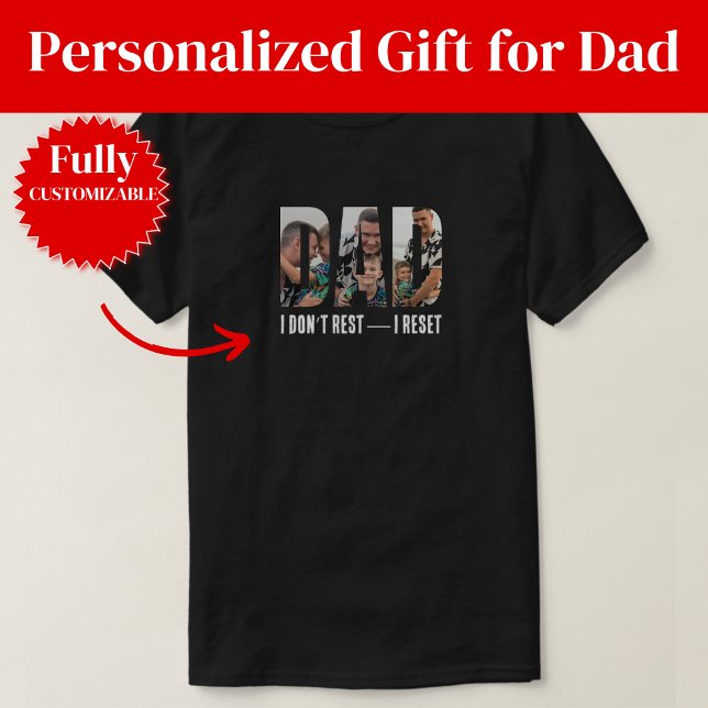 Funny Reset Dad Humour Gift T-Shirt (Funny Reset Dad Humor Gift T-Shirt)