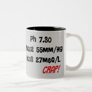 Funny Respiratory Therapist gifts Two-Tone Coffee Mug