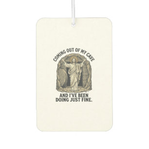 Funny Resurrection Cave Vintage Engraving Shirt De Air Freshener