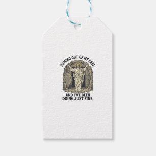 Funny Resurrection Cave Vintage Engraving Shirt De Gift Tags