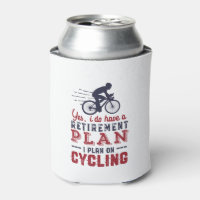 Funny Retired Cyclist Retirement Plan Ride Bicycle