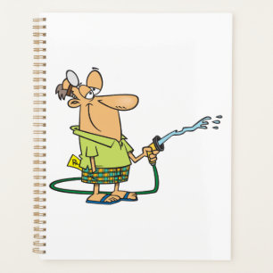 Funny Retired Doctor Gardening Garden Hose Planner