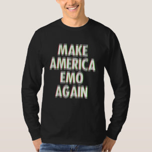 Funny Retired Emo Kid Sad Music Goth Punk Scene Go T-Shirt