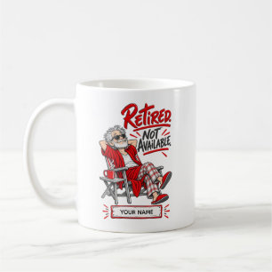 Funny Retired Man Personalized Retirement Gift Coffee Mug
