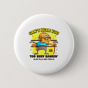 Funny Retirement Bold Inappropriate Funny Gag Gift 2 Inch Round Button