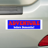 Funny retirement bumper sticker (On Car)