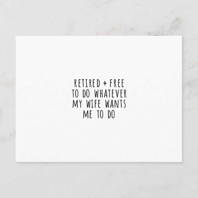 Funny Retirement Card (Front)