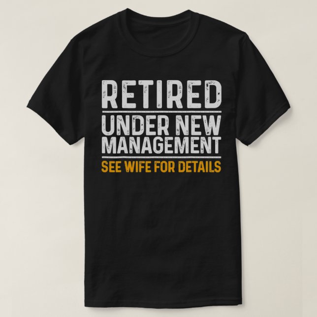 Funny Retirement Design Men Dad Retiring Party Hum T-Shirt (Design Front)