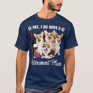 Funny Retirement Gifts For Welsh Corgi Women Men28 T-Shirt