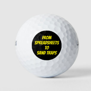 Funny Retirement Golf Balls