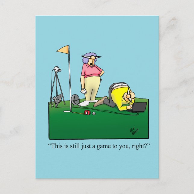 Funny Retirement Humour Postcard "Spectickles" (Front)