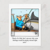 Funny Retirement Humour Postcard "Spectickles"