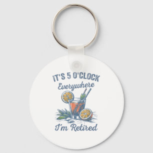 Funny Retirement Humour Tail Gl Humour Retired Jok Keychain