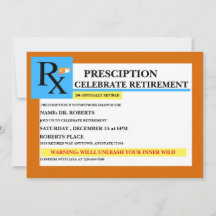 Funny Retirement Invitation | Any Celebration 