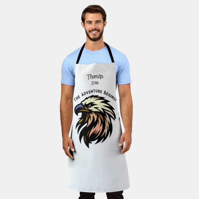Funny Retirement Joke No More Work Celebration Apron (Worn)