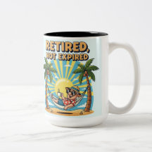 ☕ Funny Retirement Mug | Goodbye Tension, Hello Pe