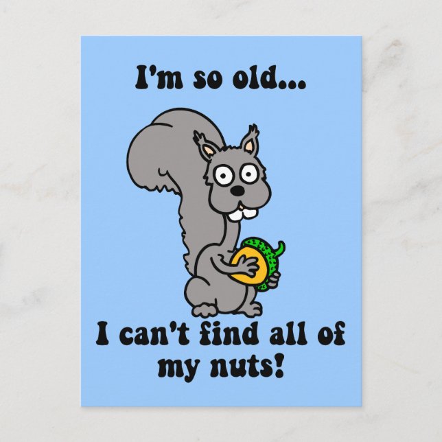 Funny retirement postcard (Front)